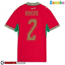 Ženske Nogometnih dresov Maroko Achraf Hakimi #2 Domači SP 2026 Kratki rokavi